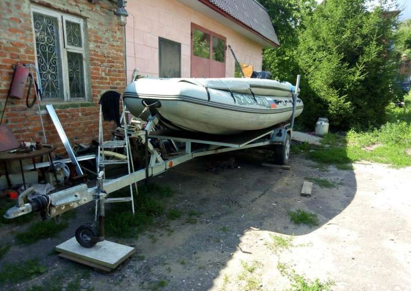 Фрегат FM 550 JET Tonnel с подвесным водометом