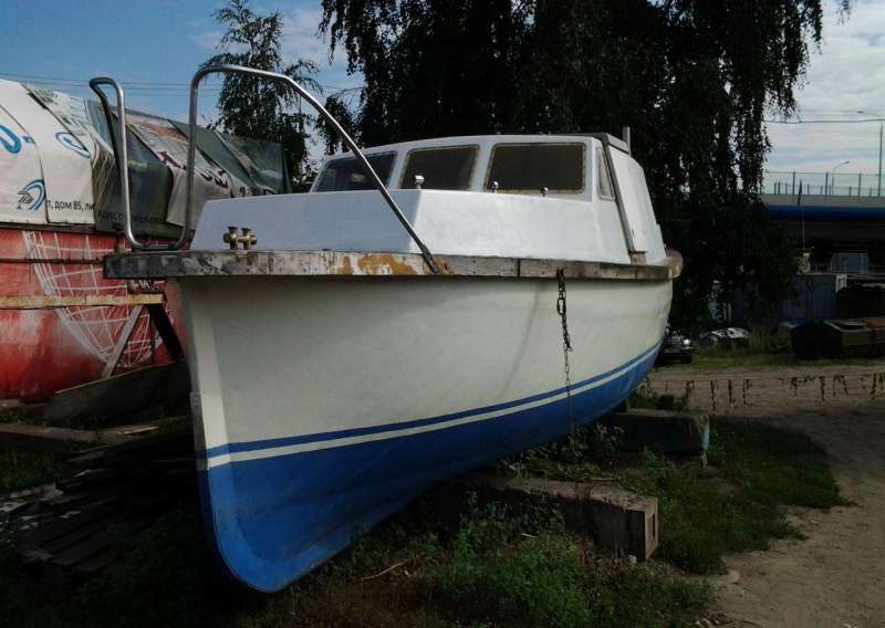 Катер вельбот 8.5 х 2.8