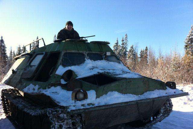 Гусеничный тягач гтт в Архангельске – Цена, Фото