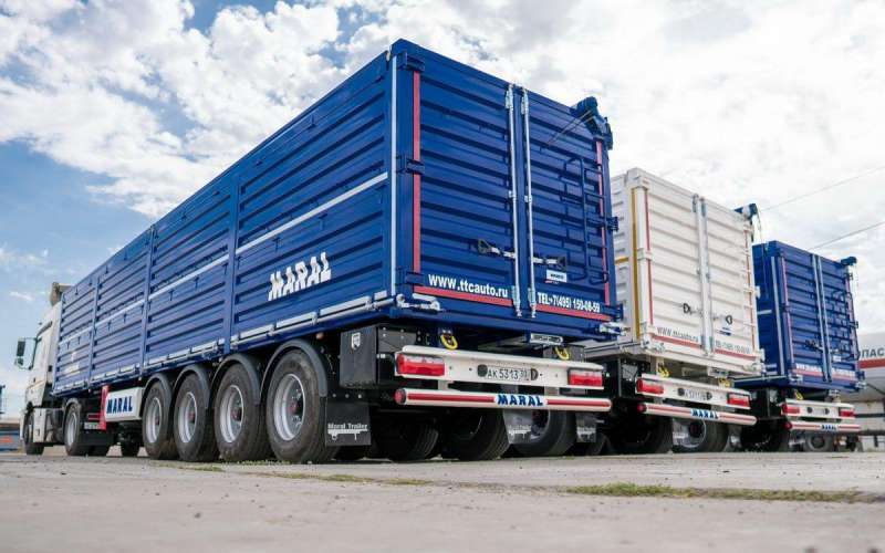 Полуприцеп зерновоз Maral 60м3, 2021