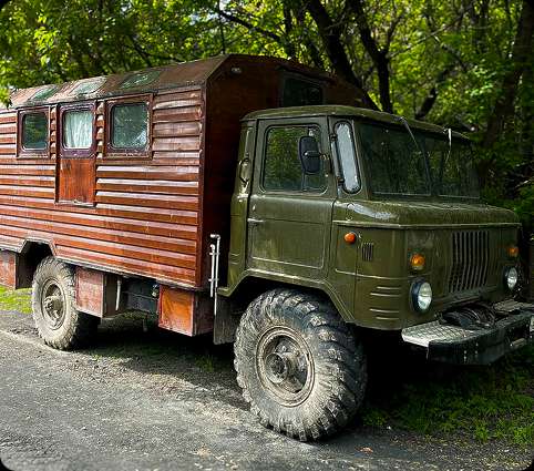 АвтоБаня на Газ-66