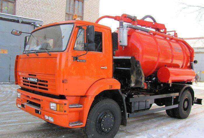 Илососная машина ко-530-25 на шасси камаз-53605