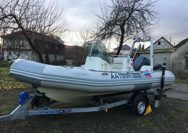 Риб Зодиак 550 с мотором и прицепом