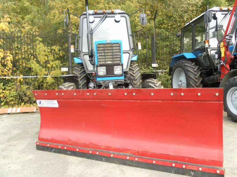 Отвал коммунальный на трактор мтз-82