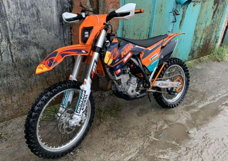 Ktm sxf 350 59 моточасов, реальных