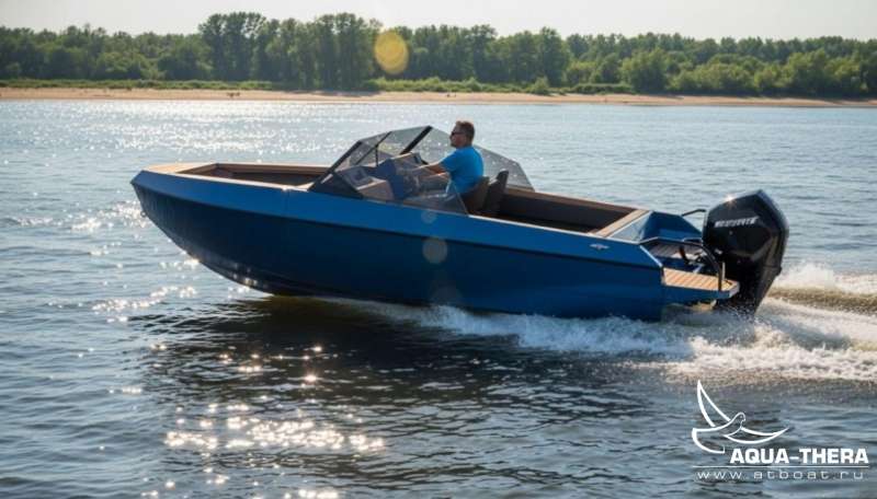 Алюминиевый катер «Севрюга RC57» с реданом под заказ