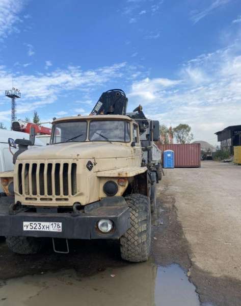 Урал 4320 шаланда