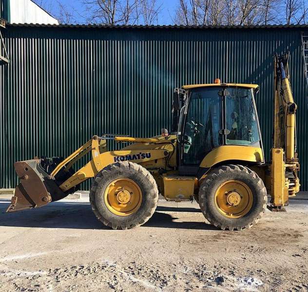 Экскаватор погрузчик komatsu WB97S