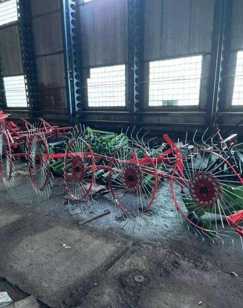 Грабли-ворошилки навесные солнышко гвн-5