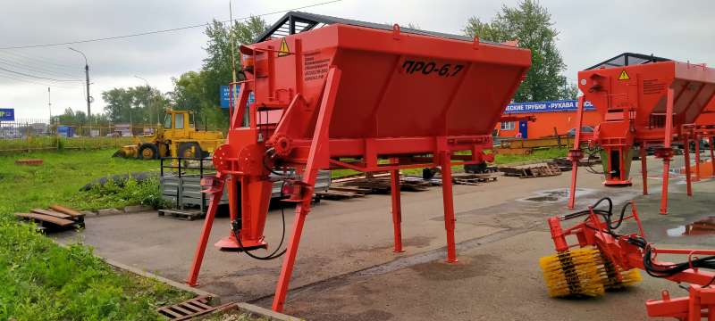 Пескоразбрасывающее оборудование про-6.7