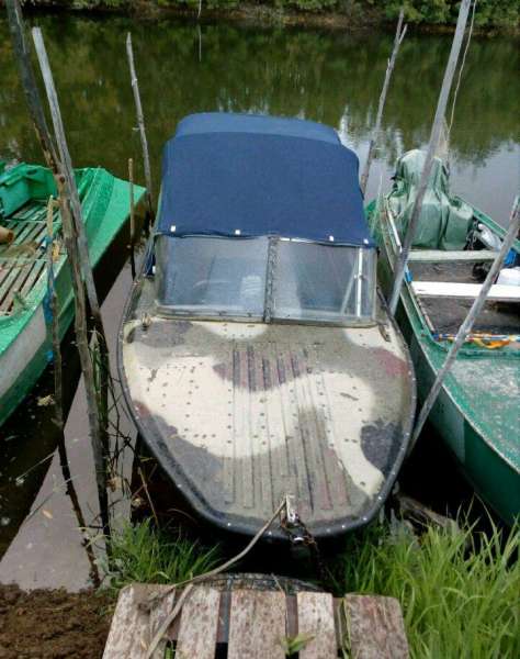 Продам катер Ока-4 с мотором Тохатсу 30 2х тактный