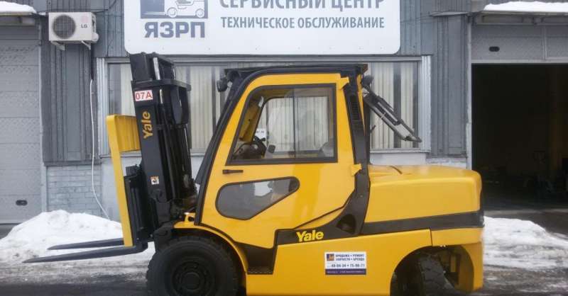 Вилочный погрузчик Yale GDP50(Япония) дизель 5т