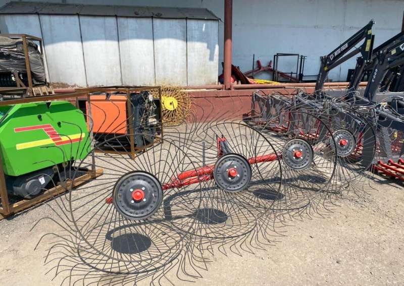 Грабли ворошилки турецкие 4 колесные