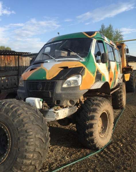 Снегоболотоход на базе газ 66