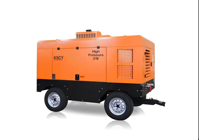 Мобильный дизельный винтовой воздушный компрессор KSCY2