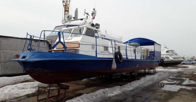 Речное судно кс-104-01 / кс-102-02