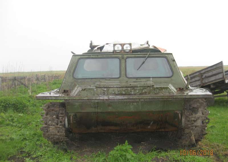 Снегоболотоход газ-71