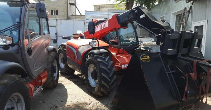 Телескопический погрузчик Manitou MLT 634-120, 2010