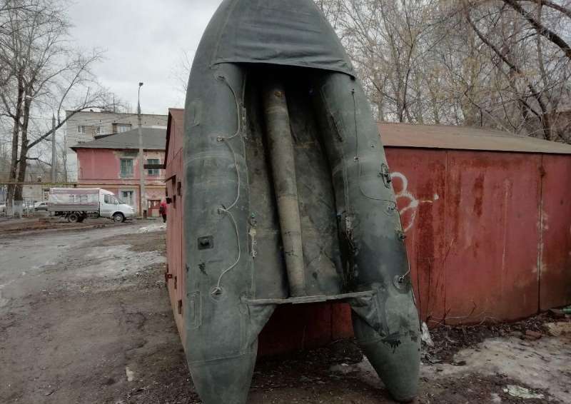 Лодка камыш 340