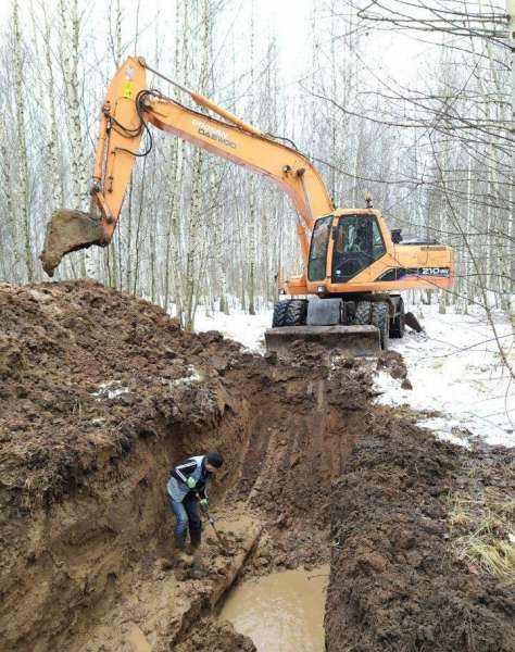 Услуги колёсного экскаватора Doosan Solar 210 w-v