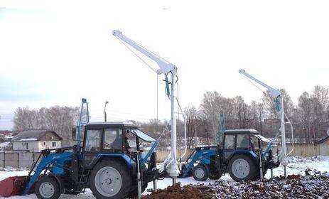 Новый Ямобур бм-205 на мтз 82.1 бкм