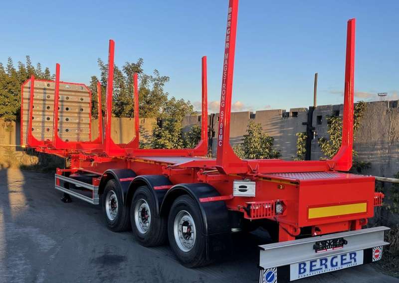 Полуприцеп лесовоз (сортиментовоз) Berger 9853, 2021