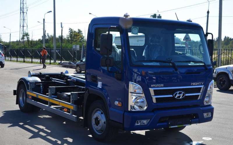 Мультилифт hyundai Mighty QT (Евро-5) + HyvaLift C
