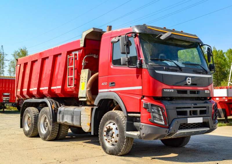 Грузовой самосвал Volvo fmх-truck 6X4 2014 г/в