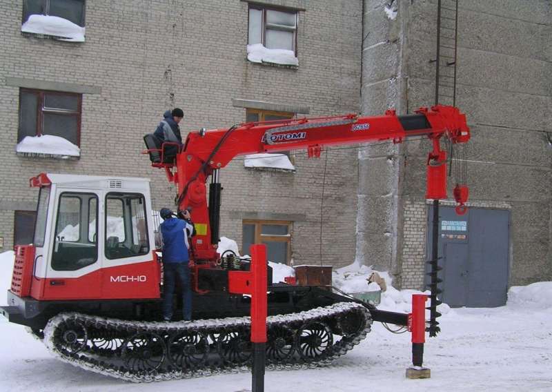 Бкм Buer LS2656 на тракторе тт-4М Ямобур кму