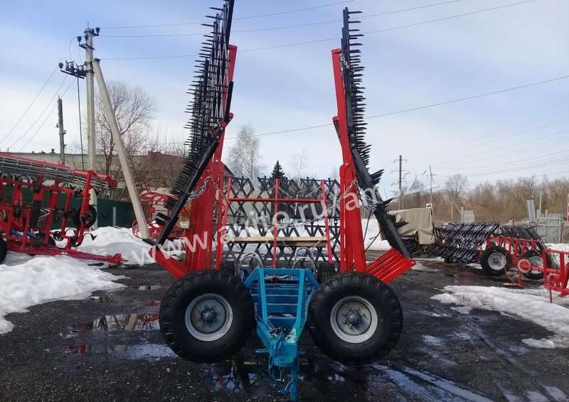 Борона зубовая 2 х следная 11м