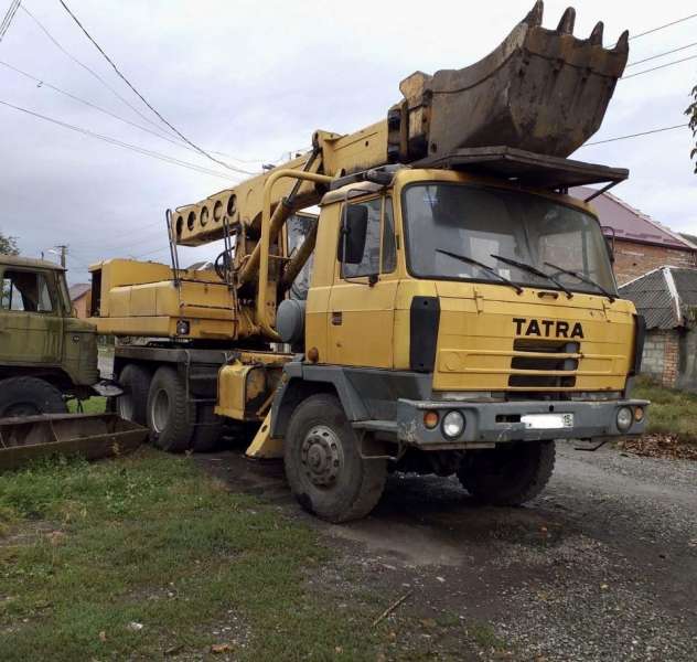 Tatra UDS 214 Экскаватор-планировщик