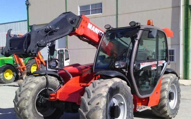 Телескопический погрузчик Manitou MLT 634-120, 2013