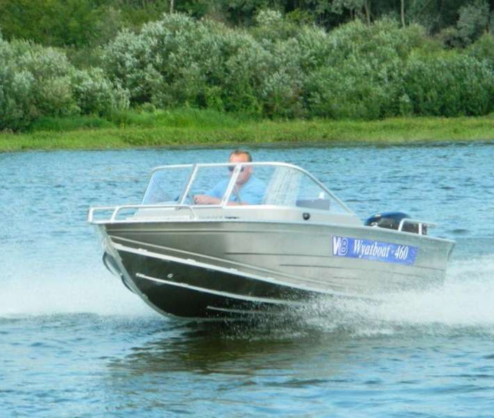 Новый алюминиевый катер Wyatboat 460 в наличии