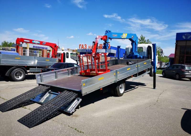 Манипулятор эвакуатор 4 в 1 JAC N75 2018