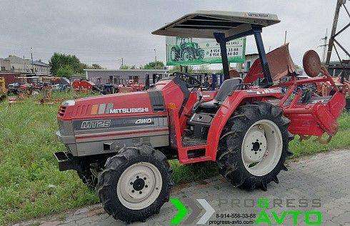 Японский трактор mitsubishi MT25 4WD фреза дуга