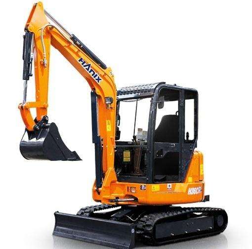 Mини экскаватор Hanix H36C, 2009 г. в
