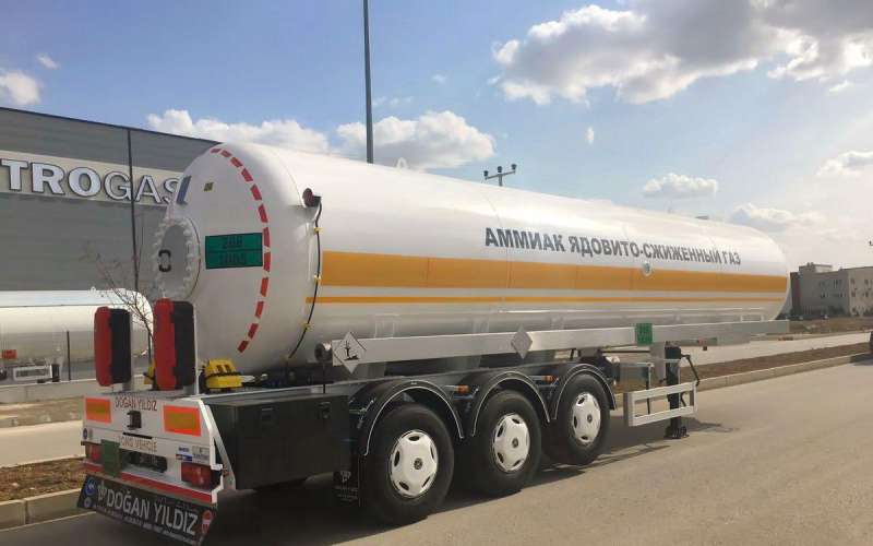 Полуприцеп химическая цистерна Dogan Yildiz DY4 38 м3, 