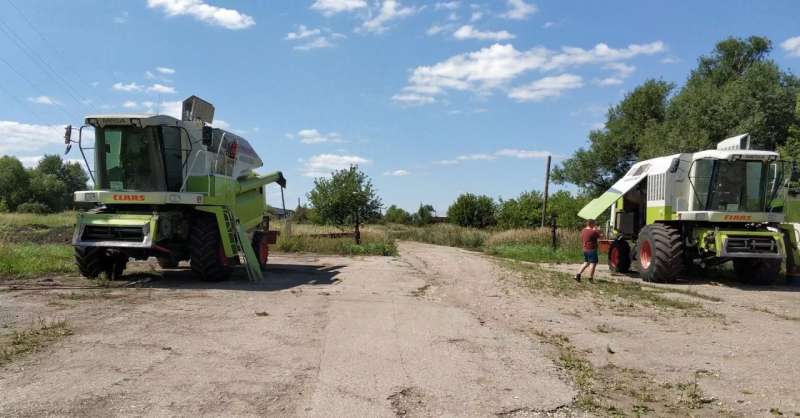 Комбайн Claas mega 360