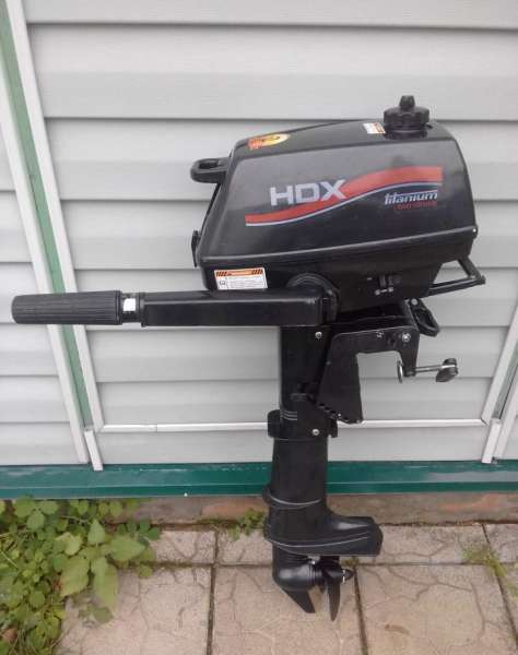 Лодочный мотор HDX 2.5 titanium