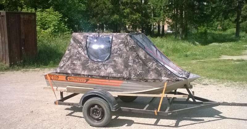 Вельбот 33 и водометная насадка