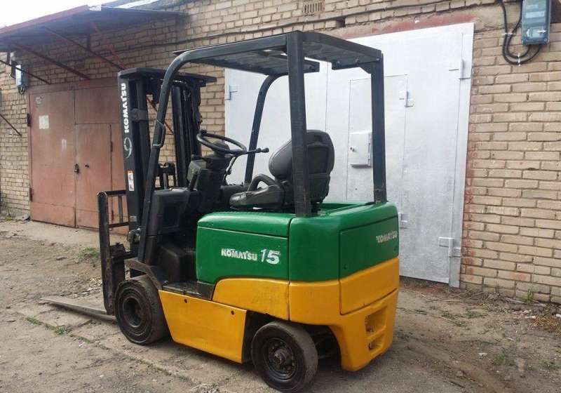 Вилочный погрузчик Komatsu FB15ML-12, 2007