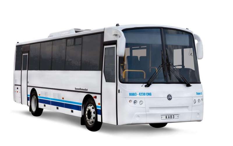 Автобус кавз 4238-81 "Аврора" газовый CNG Евро-5