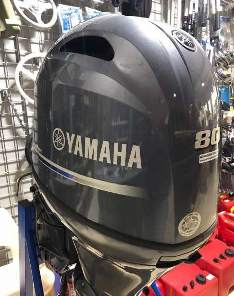 Лодочный мотор Yamaha F80 detl 2019г