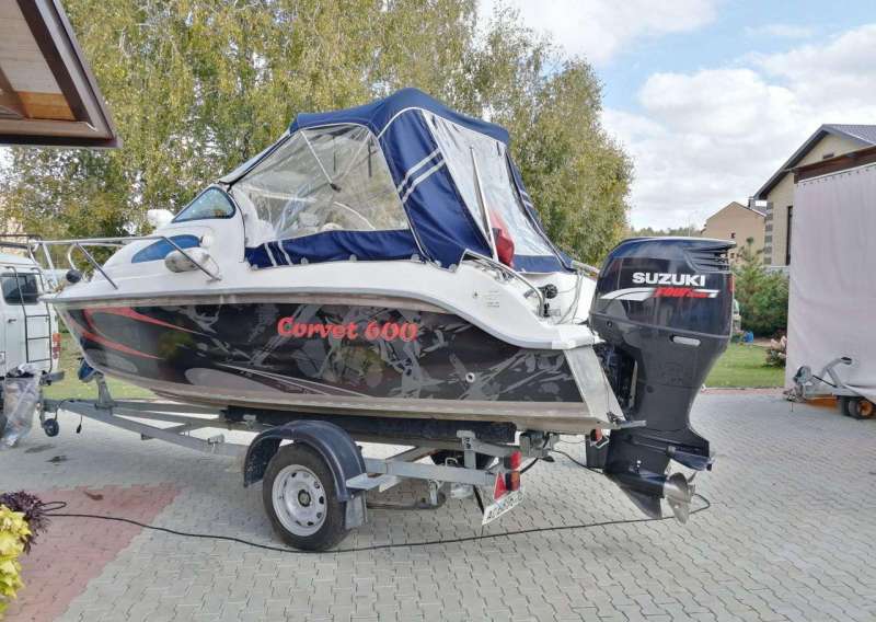 Каютный катер алюминевый на 6 чел