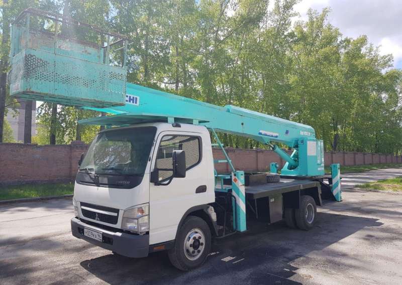 Автовышка aichi SK260 на базе Mitsubishi Fuso