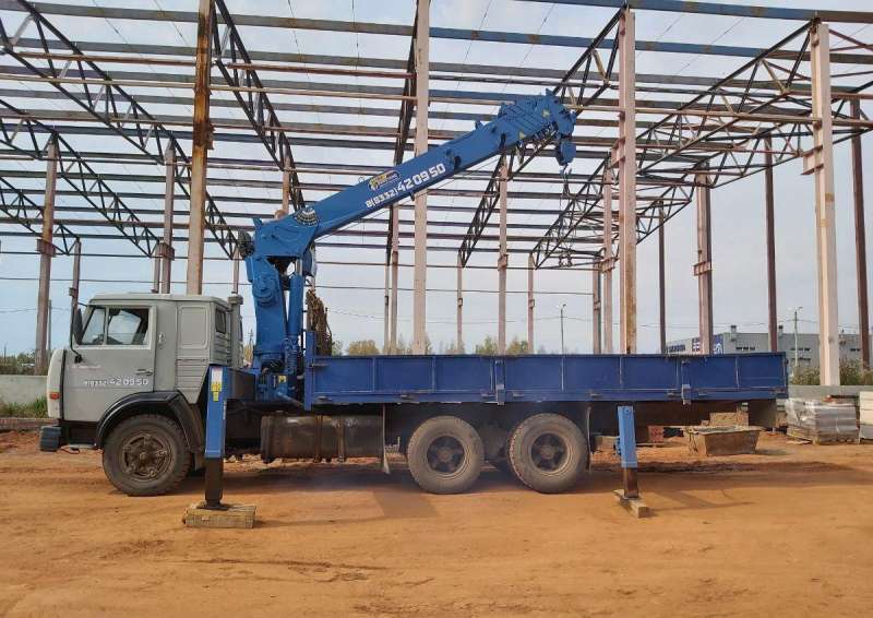 Кран-борт камаз с кму DongYang ss1506