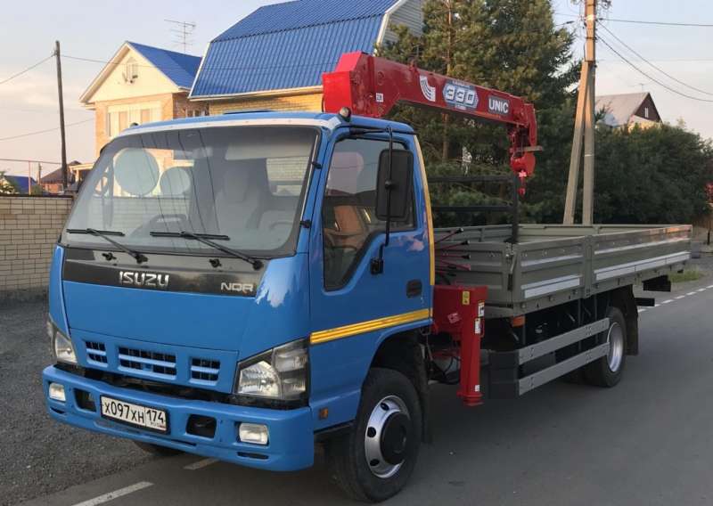 Продаётся манипулятор Isuzu NQR75