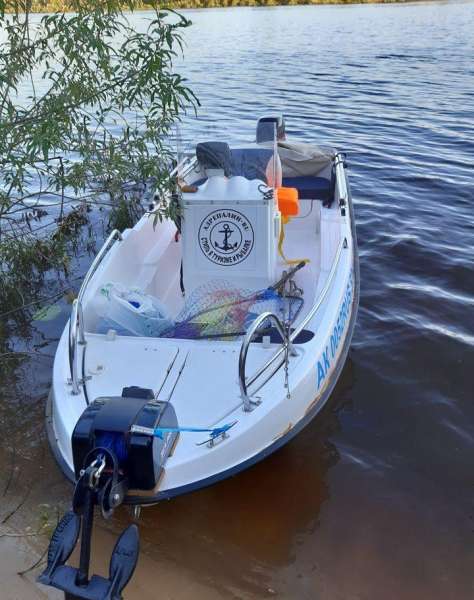 Катер laker 410 c мотором HDX 30