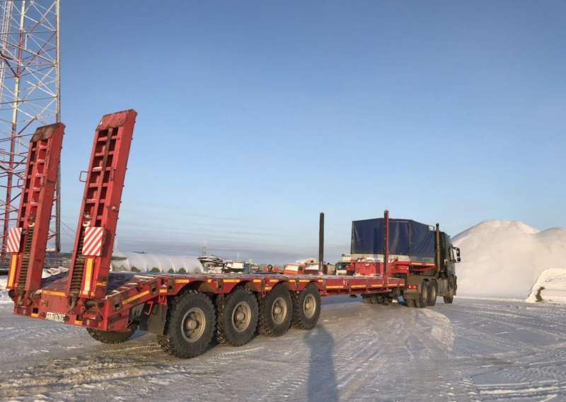 Трал тяжеловоз тсп 94165 Политранс