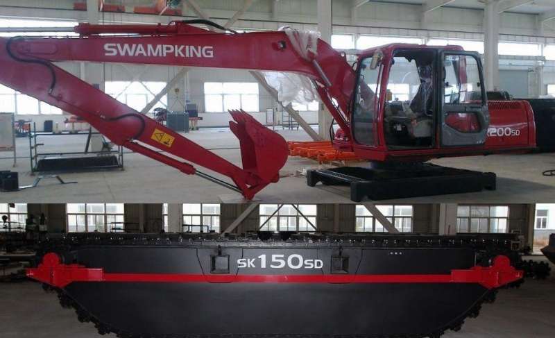 Экскаватор-амфибия SWAMPKING SK150, 2021